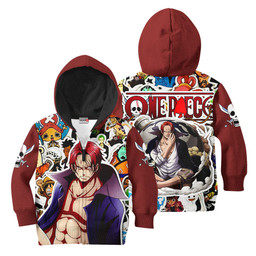 Shanks Anime Kids Hoodie Custom Merch Clothes PT1801 Gear Otaku