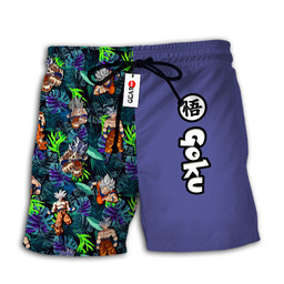 Goku Ultra Instinct Short Pants Custom Anime Merch Clothes NTT0202 NTT020223205B-2-Gear-Otaku
