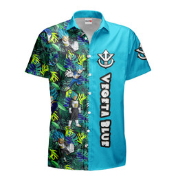 Vegeta Blue Hawaiian Shirts Custom Anime Merch Clothes NTT0202 NTT020223209A-2-Gear-Otaku