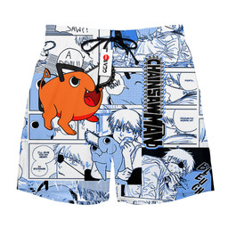 Pochita Short Pants Custom Anime Merch Clothes NTT0302 NTT030223208B-2-Gear-Otaku