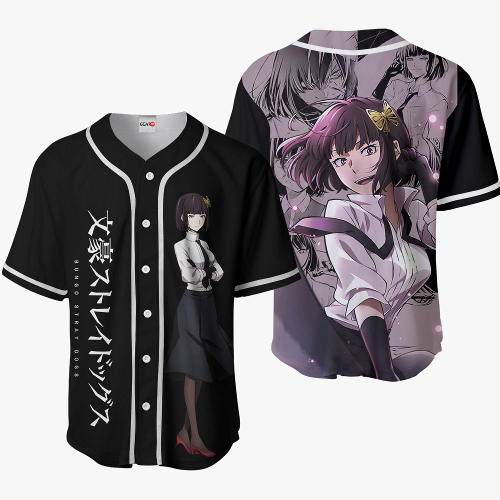 Akiko Yosano Jersey Shirt Custom Anime Merch Clothes HA1101 Gear Otaku