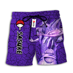 Sasuke Uchiha Susanoo Short Pants Custom Anime Merch Clothes NTT0202 NTT020223404B-2-Gear-Otaku