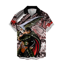 Guts Hawaiian Shirts Berserk Custom Anime Clothes NTT0302 NTT030223401A-2-Gear-Otaku