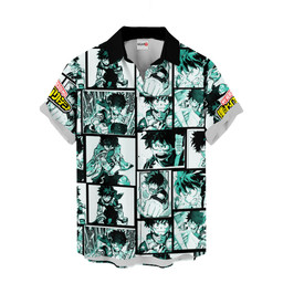 Deku Hawaiian Shirts Custom Anime Clothes NTT0302 NTT030223102A-2-Gear-Otaku
