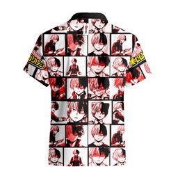 Shoto Todoroki Hawaiian Shirts Custom Anime Clothes NTT0302 NTT030223101A-3-Gear-Otaku