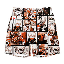 Katsuki Bakugo Short Pants Custom Anime Merch Clothes NTT0302 NTT030223103B-3-Gear-Otaku