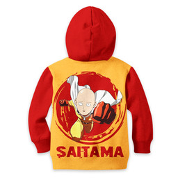 Saitama Anime Kids Hoodie OPM Custom Clothes PT1801 Gear Otaku