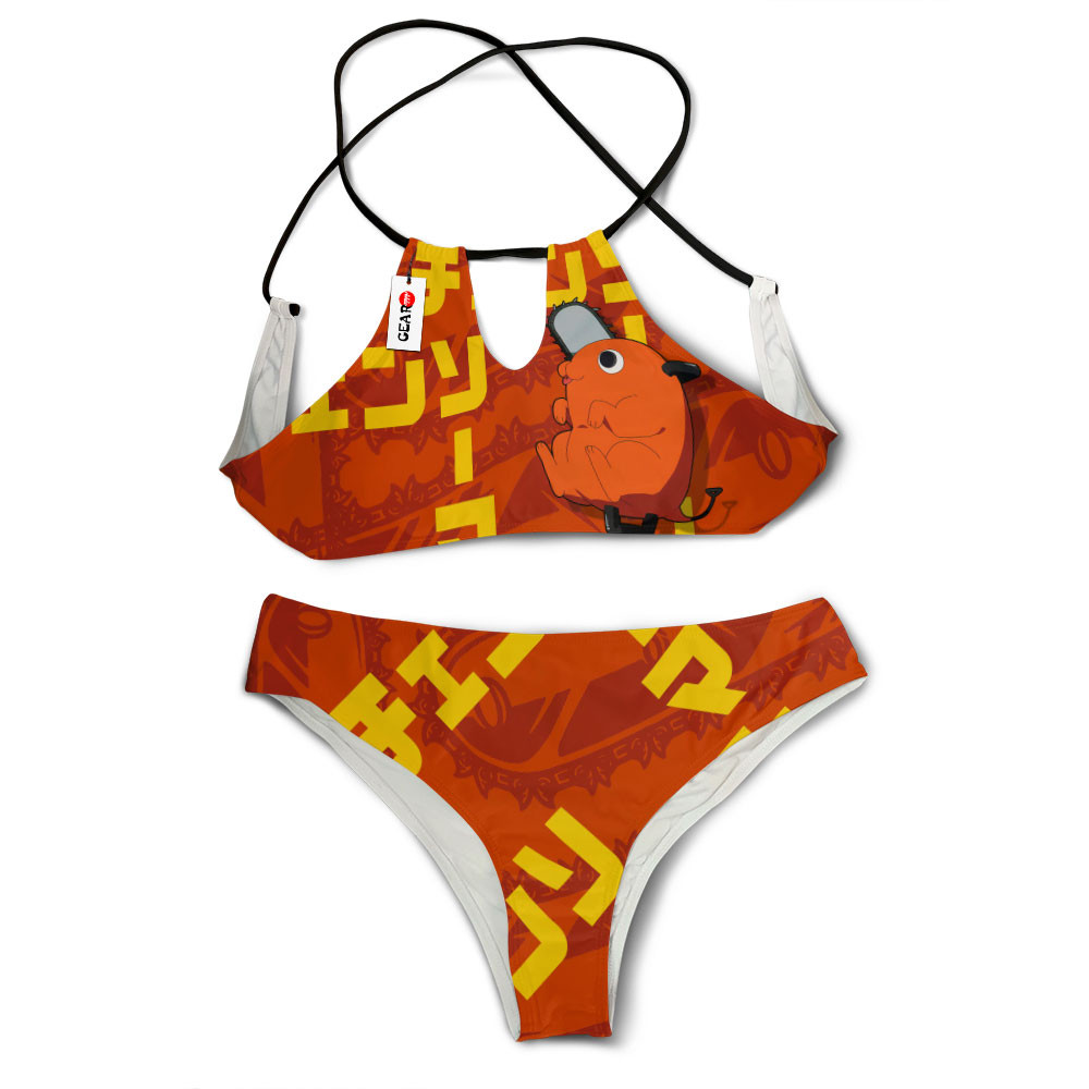 Chainsaw Man Pochita Bikini Custom Anime Swimsuit VA1001-1-gear otaku