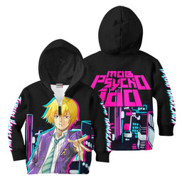 Teruki Hanazawa Anime Kids Hoodie Mob Psycho Custom Clothes PT1801 Gear Otaku