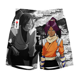 Yoruichi Shihouin Short Pants Custom BL Anime Merch Clothes NTT0302 NTT030223508B-3-Gear-Otaku