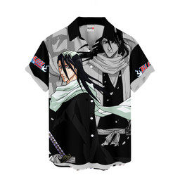 Byakuya Kuchiki Hawaiian Shirts Custom BL Anime Clothes NTT0302 NTT030223506A-2-Gear-Otaku