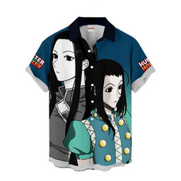 Illumi Zoldyck Hawaiian Shirts Custom HXH Anime Clothes NTT0302 NTT030223708A-2-Gear-Otaku