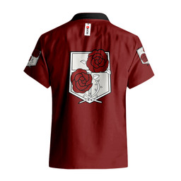 Garrison Regiment Uniform Hawaiian Shirts Custom AOT Anime Clothes NTT0302 NTT030223601A-3-Gear-Otaku