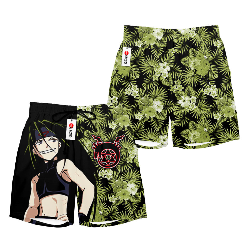 Kenpachi Zaraki Short Pants Custom BL Anime Merch NTT0302-1-gear otaku