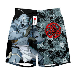 Alphonse Elric Hawaii Short Pants Custom Anime Merch NTT1302 NTT130223102B-2-Gear-Otaku