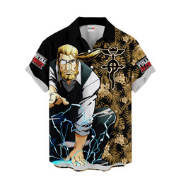 Van Hohenheim Hawaiian Shirts Custom Anime Clothes NTT1302 NTT130223107A-2-Gear-Otaku