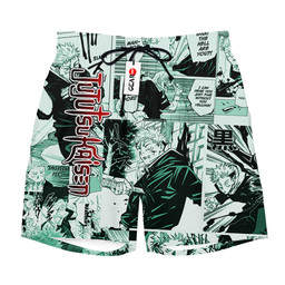 Yuji Itadori Short Pants Custom Anime Merch NTT1302 NTT130223302B-2-Gear-Otaku