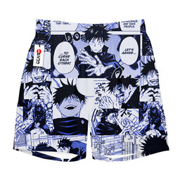 Megumi Fushiguro Short Pants Custom Anime Merch NTT1302 NTT130223304B-3-Gear-Otaku