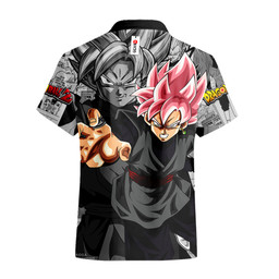 Goku Black Rose Hawaiian Shirts Custom Manga Anime Clothes NTT1503 NTT150323103A-3-Gear-Otaku