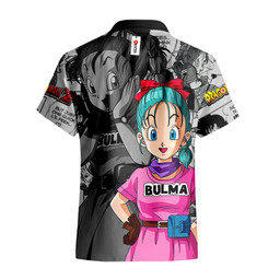 Bulma Hawaiian Shirts Custom Manga Anime Clothes NTT1503 NTT1503231021A-3-Gear-Otaku