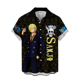 Sanji Hawaiian Shirts Custom Anime Clothes NTT1503 NTT1503232015A-2-Gear-Otaku