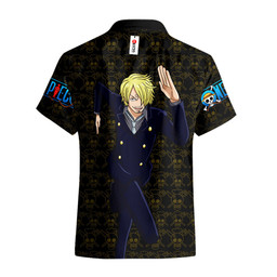 Sanji Hawaiian Shirts Custom Anime Clothes NTT1503 NTT1503232015A-3-Gear-Otaku