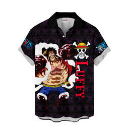 Luffy Gear 4 Hawaiian Shirts Custom Anime Clothes NTT1503 NTT150323202A-2-Gear-Otaku