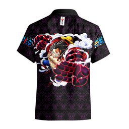 Luffy Gear 4 Hawaiian Shirts Custom Anime Clothes NTT1503 NTT150323202A-3-Gear-Otaku