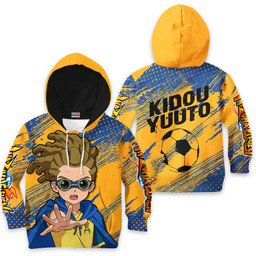 Inazuma Eleven Kidou Yuuto Kids Hoodie Anime Clothes PT2702 Gear Otaku