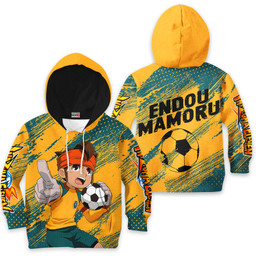 Inazuma Eleven Endou Mamoru Kids Hoodie Anime Clothes PT2702 Gear Otaku