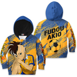 Inazuma Eleven Fudou Akio Kids Hoodie Anime Clothes PT2702 Gear Otaku