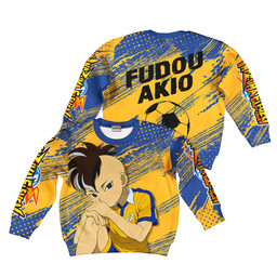 Inazuma Eleven Fudou Akio Kids Hoodie Anime Clothes PT2702 Gear Otaku