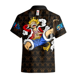 Luffy Gear 5 Hawaiian Shirts Custom Anime Clothes NTT1503 NTT150323203A-3-Gear-Otaku
