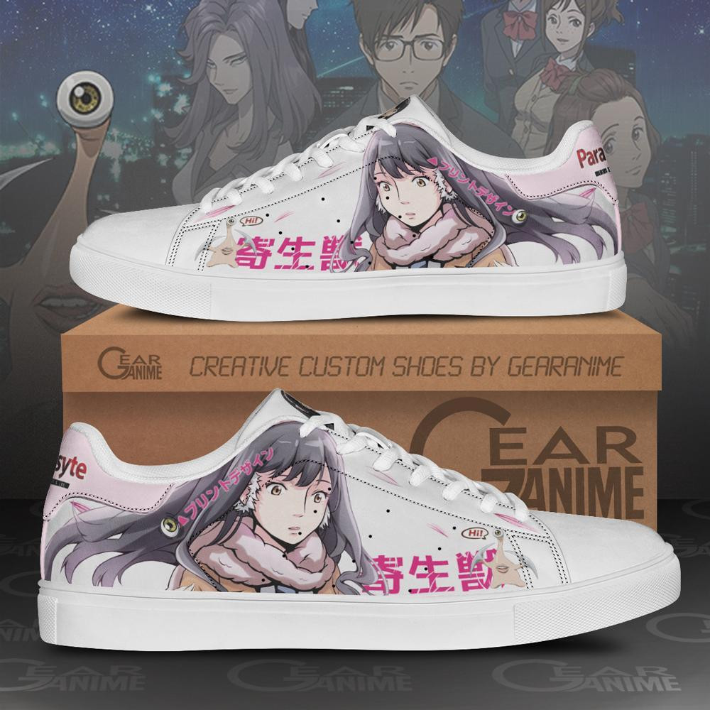 Parasyte Kana Kimishima Skate Sneakers Horror Anime Shoes PN10 - 1 - GearOtaku