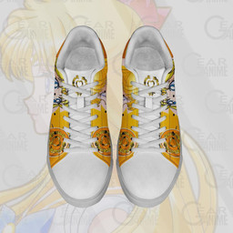 Sailor Venus Skate Shoes Sailor Moon Anime Custom Shoes PN10 - 4 - GearOtaku