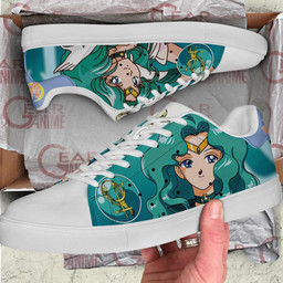 Sailor Neptune Skate Shoes Sailor Moon Anime Custom Shoes PN10 - 2 - GearOtaku