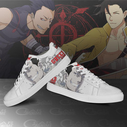 Greed Ling Skate Shoes Fullmetal Alchemist Custom Anime Shoes PN10 - 3 - GearOtaku
