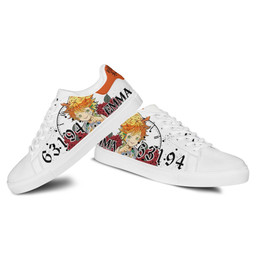 Emma 63194 Skate Sneakers Custom The Promised Neverland Anime Shoes - 3 - GearOtaku