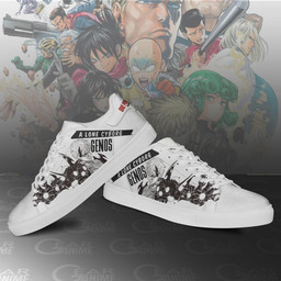 Genos Skate Shoes One Punch Man Custom Anime Shoes PN11 - 3 - GearOtaku