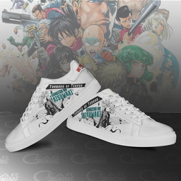 Tatsumaki Skate Shoes One Punch Man Custom Anime Shoes PN11 - 3 - GearOtaku