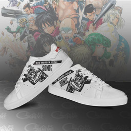 Sonic Skate Shoes One Punch Man Custom Anime Shoes PN11 - 3 - GearOtaku