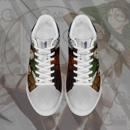 Levi Ackerman Skate Sneakers Attack On Titan Anime Shoes PN10 - 4 - GearOtaku