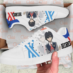 Darling in the Franxx Hiro Code:016 Skate Sneakers Custom Anime Shoes - 2 - GearOtaku