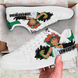 Edward Wong IV Skate Sneakers Custom Cowboy Bebop Anime Shoes - 2 - GearOtaku