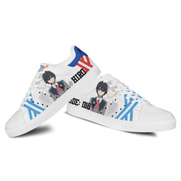 Darling in the Franxx Hiro Code:016 Skate Sneakers Custom Anime Shoes - 3 - GearOtaku