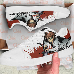 Akame Ga Kill Tatsumi Skate Sneakers Custom Anime Shoes - 2 - GearOtaku