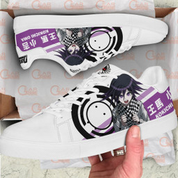 Kokichi Oma Skate Sneakers Custom Anime Danganronpa Shoes - 2 - GearOtaku