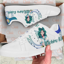 Sailor Neptune Skate Sneakers Custom Anime Sailor Moon Shoes - 2 - GearOtaku