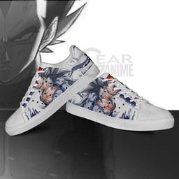 Vegeta SSJ 5 Skate Shoes Custom Dragon Ball Anime Sneakers - 4 - GearOtaku