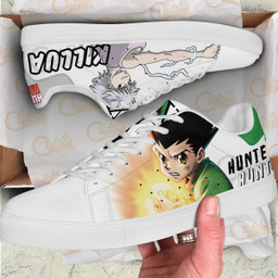 Gon and Killua Skate Shoes Custom Anime Hunter x Hunter Shoes - 2 - GearOtaku